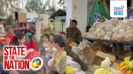 Mga sinalanta ng Bagyong Uwan, layong matulungan ng GMA Kapuso Foundation | SONA