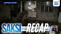 Saksi: (Part 2) Bagyong Uwan: Pinsala sa Camarines Norte; Baha sa Laguna, Bulacan, Nueva Ecija