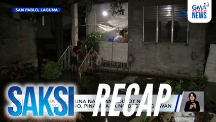 Saksi: (Part 2) Bagyong Uwan: Pinsala sa Camarines Norte; Baha sa Laguna, Bulacan, Nueva Ecija