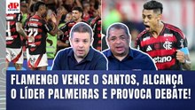 "POUCAS PESSOAS ESTÃO PERCEBENDO, mas o FLAMENGO pela 1ª VEZ está..." VITÓRIA sobre Santos DEBATIDA!