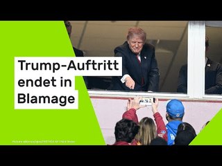 Donald Trump ausgebuht: NFL-Auftritt endet in Blamage