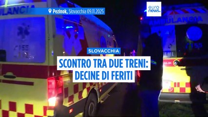 Slovacchia: collisione tra due treni provoca decine di feriti, Fico lo definisce "errore umano"