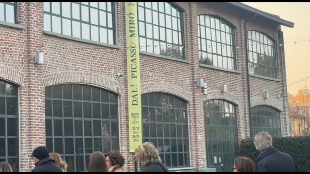 Successo di pubblico per Dalì, Picasso, Mirò , milanesi in fila