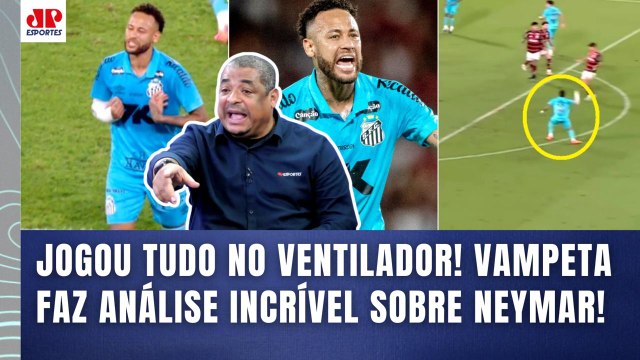 DEU AULA! EU VOU FALAR! O que o NEYMAR TÁ FAZENDO com os JOGADORES do Santos é... VAMPETA DISPARA!