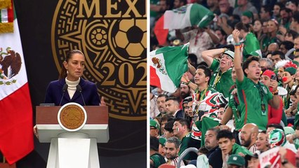 Mundial 2026: Claudia Sheinbaum apuesta por partidos en México sin violencia entre aficionados
