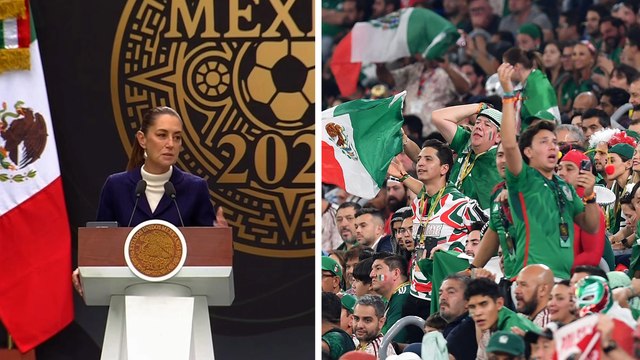 Mundial 2026: Claudia Sheinbaum apuesta por partidos en México sin violencia entre aficionados