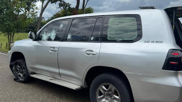 Atacan a tiros caravana del gobernador de Arauca en la vía Saravena-Tame