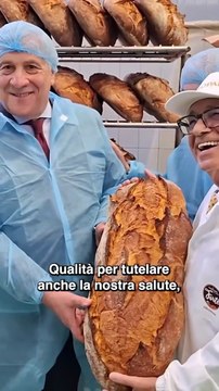 Tajani - Da Altamura per visitare una delle tante eccellenze della Puglia, che rendono grande l’Italia anche all’estero (10.11.25)