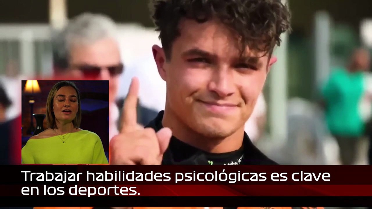 MARÍA FERNANDA PSICÓLOGA DEPORTIVA, ANALIZANDO FÓRMULA 1