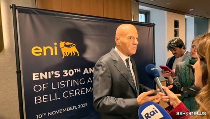Eni, celebra 30 anni di quotazione al New York Stock Exchange