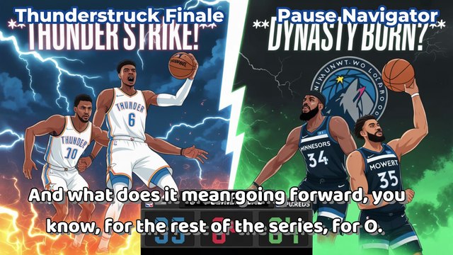 Thunder's Epic Game 4 Heist: Wright's Prediction Throne in Flames