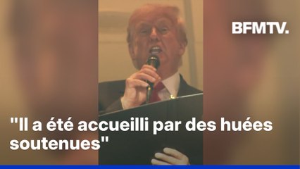 Donald Trump a été hué lors d'un match de football américain