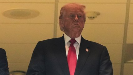 Abuchean a Trump durante un partido de la NFL