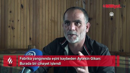 Kocaeli'de parfüm tesisinde facia! Acılı eş konuştu: Burada bir cinayet işlendi
