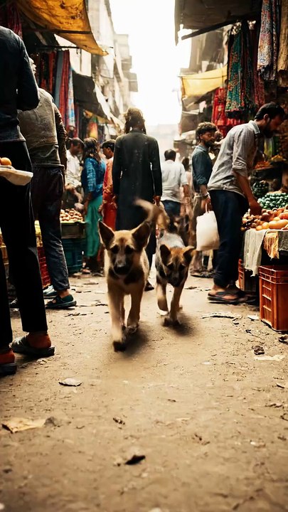 Wild Dogs Searching for Food 🐺🌿 | Real Wildlife Documentary Short | Nature Animal Video