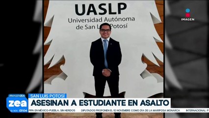 Dan último adiós a joven estudiante que falleció tras ser víctima de un asalto en San Luis Potosí
