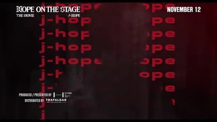 Tráiler oficial de  'J-Hope Tour 'HOPE ON THE STAGE' THE MOVIE'