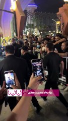 أحمد السقا ودرة وإدوارد وزينة وريهام حجاج وتايسون يقدمون واجب العزاء في والد محمد رمضان