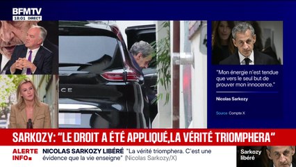 Marschall Truchot : Sarkozy libéré, "Le droit a été appliqué" - 10/11