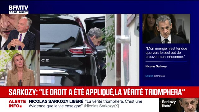 Marschall Truchot : Sarkozy libéré, Le droit a été appliqué - 10/11