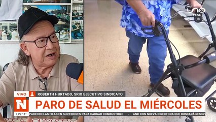 PARO DE SALUD EL MIÉRCOLES