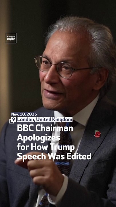 BBC Chairman Apologizes for How Trump Speech Was Edited