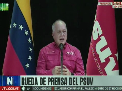 Sec. Gral. PSUV Cabello felicitó el trabajo realizado por los responsables estadales de los CBBI