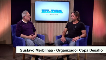 Entrevista de la Sección Deportes de EL DÍA a GUSTAVO MERBILHAA, organizador de la Copa Desafío 2, evento a Beneficio de la Fundación del Hospital de Niños SOR MARÍA LUDOVICA