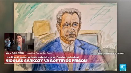 France : Nicolas Sarkozy va sortir de prison, une liberté sous contrôle judiciaire