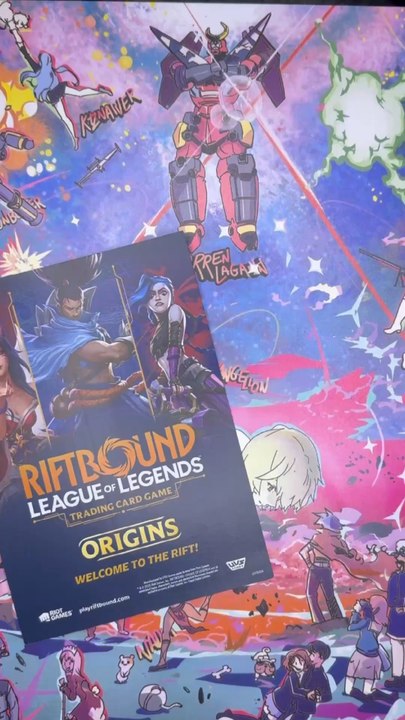 Ouverture deck et booster riftbound