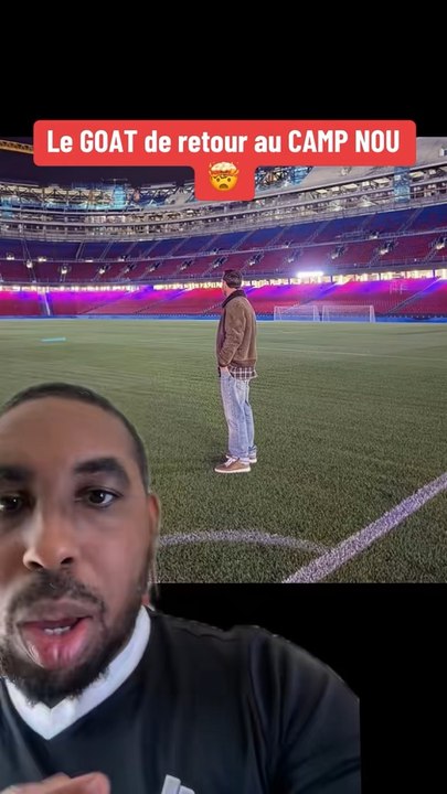 Messi de retour au Camp Nou