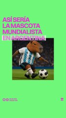 Así sería la mascota Mundialista en Argentina