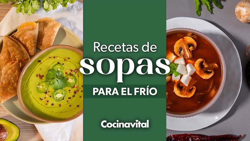 4 deliciosas recetas de sopas para el frío