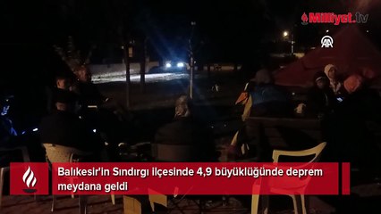 Balıkesir'de 4.9 büyüklüğünde deprem