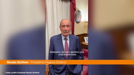 Schifani "Crisi imprevista, ma andiamo avanti con ferma determinazione"