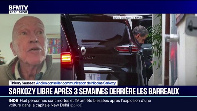 Nicolas Sarkozy libéré: C'est un soulagement pour lui, pour sa famille et pour des millions de Français , déclare Thierry Saussez, ancien conseiller communication de Nicolas Sarkozy