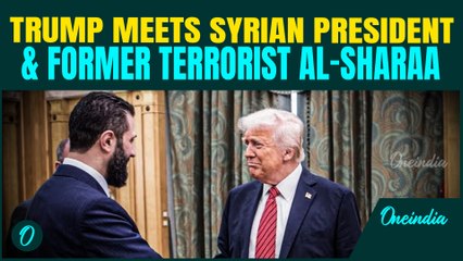 Trump-Al Sharaa HISTORIC Meeting | Former U.S Designated TERRORIST Syrian President Al-Sharaa at WH