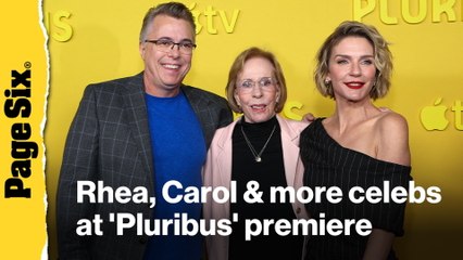 Rhea Seehorn, Carol Burnett and more celebrities attend the 'Pluribus' premiere