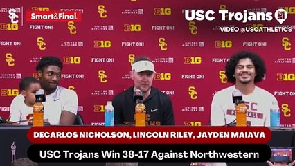 USC Trojans Discuss their creative plays during games