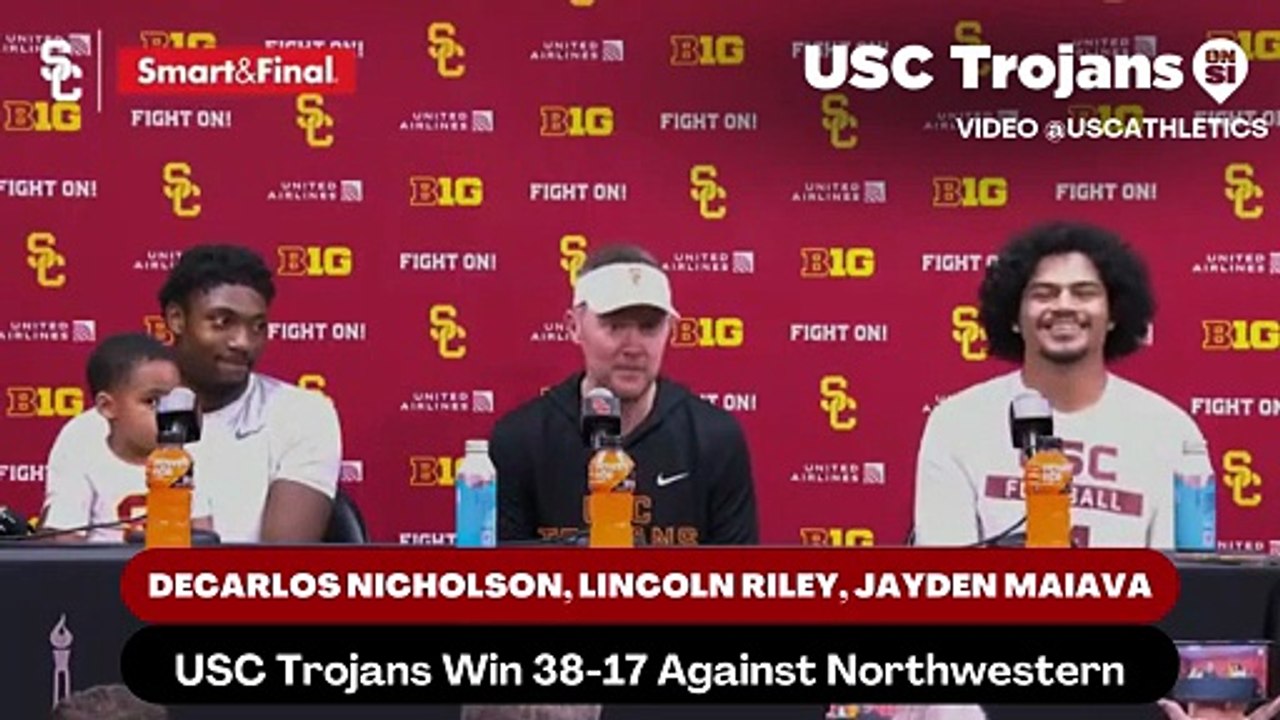 USC Trojans Discuss their creative plays during games