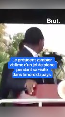 Zambie : le président Hichilema visé par des jets de pierres lors d’une émeute.