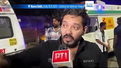 Al menos 8 muertos por la explosión de un coche junto al Fuerte Rojo de Nueva Delhi