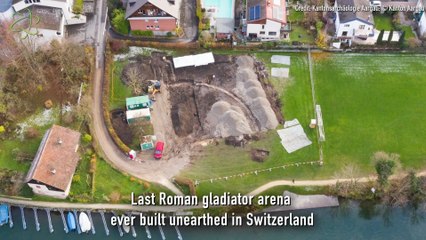 Last Roman Gladiator Arena Unearthed In Switzerland