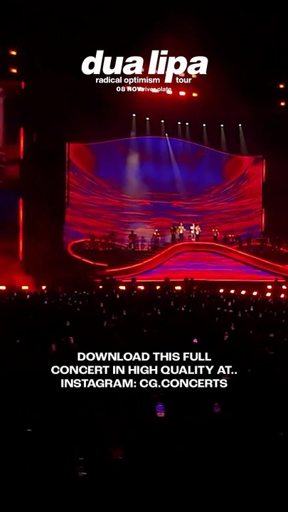 Dua Lipa, Radical optimis tour Live at River Plate 2025 #dualipa #riverplate #radicaloptimismtour