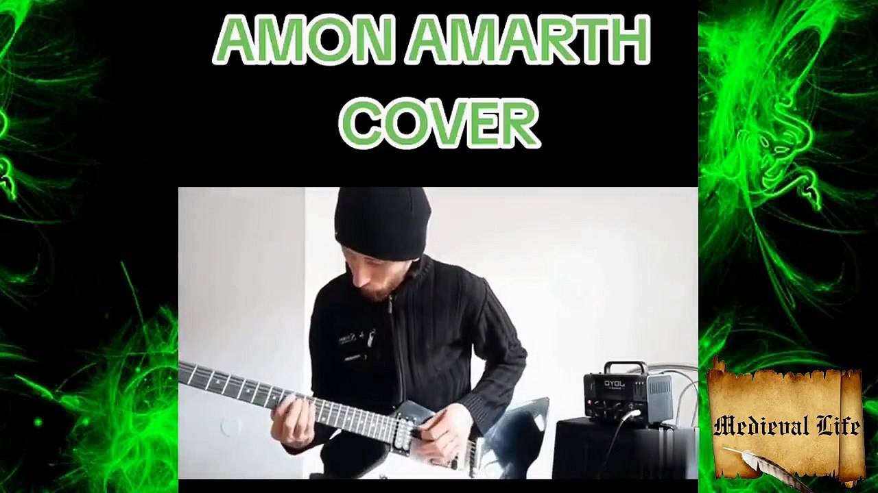 Amon Amarth Fate of Norns Guitar Cover + TAB II-II Joyo Zombie 2 Bantamp