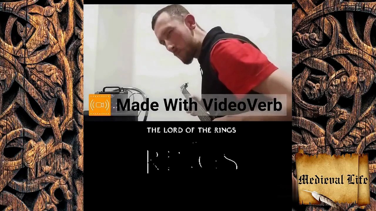 Epic Lord of the Rings Guitar Solo Guitar Cover + TAB II-II Harley Benton & Joyo Zombie 2 Amp #lotr