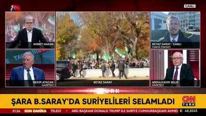 SON DAKİKA HABERİ: Dışişleri Bakanı Hakan Fidan Beyaz Saray'da