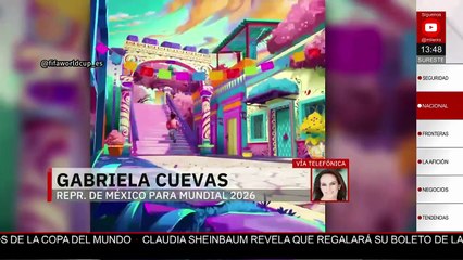 Gabriela Cuevas comparte detalles del Mundial 2026 en México