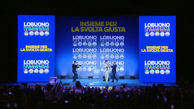 Salvini - Bari, Teatro Team, il centrodestra unito a sostegno di Luigi Lobuono (10.11.25)