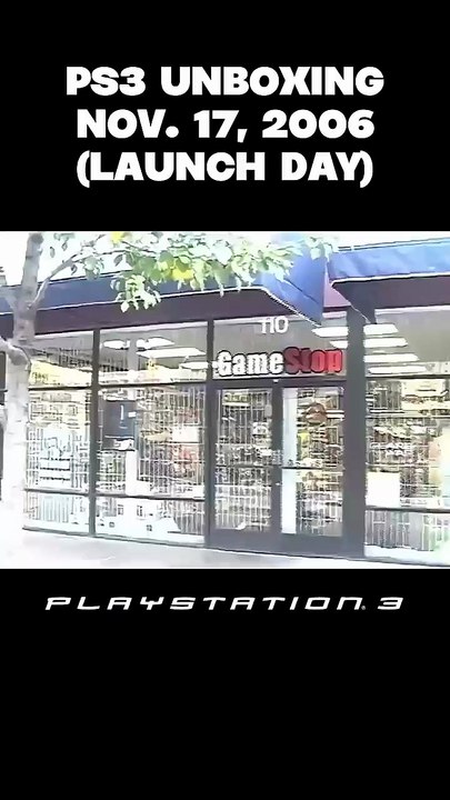 PS3 Unboxing 2006 (Launch Day)